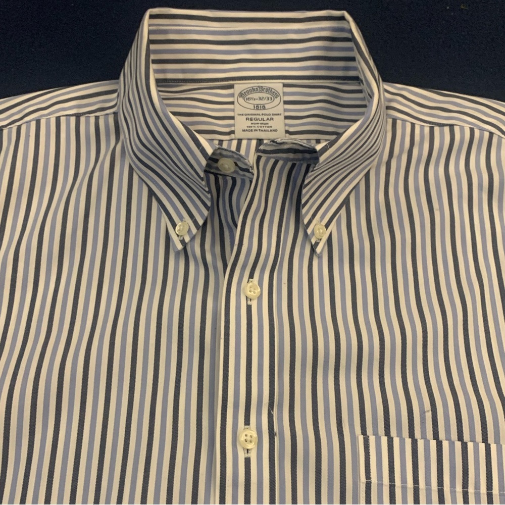 BROOKS BROTHERS 100% Cotton Striped Shirt